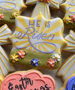 Flour Box Bakery Cutters Easter Blessings Cookie Decorating Kit