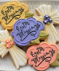Flour Box Bakery Cutters Easter Blessings Cookie Decorating Kit