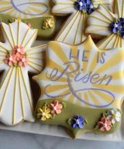 Flour Box Bakery Cutters Easter Blessings Cookie Decorating Kit