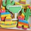 Flour Box Bakery Fiesta/Cinco De Mayo Cookie Decorating Kit For Online Class 2 Flour Box Bakery Fiesta/Cinco De Mayo Cookie Decorating Kit For Online Class