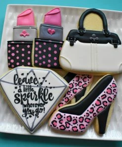 Flour Box Bakery Girls Night Out Cookie Decorating Kit For Online Class Cutters