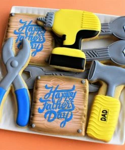 The Flour Box Father's Day Tool Cookie Decorating Kit