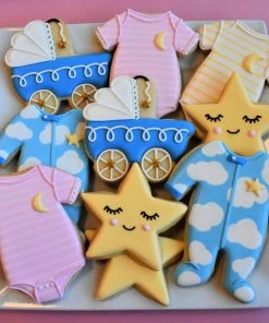 Ann Clark Cutters Twinkle, Twinkle Little Star Baby Shower Cookie Cutter Set