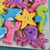 Flour Box Bakery Sea Creatures Cookie Decorating Kit For Online Class 2 Flour Box Bakery Sea Creatures Cookie Decorating Kit For Online Class