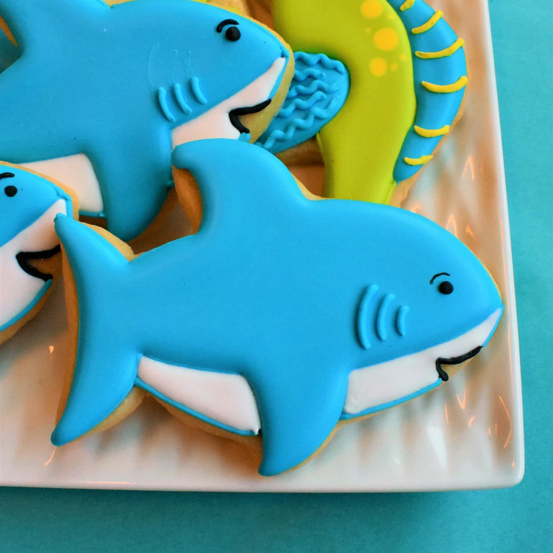 Ann Clark Cutters Baby Shark Cookie Cutter 4 Ann Clark Cutters Baby Shark Cookie Cutter