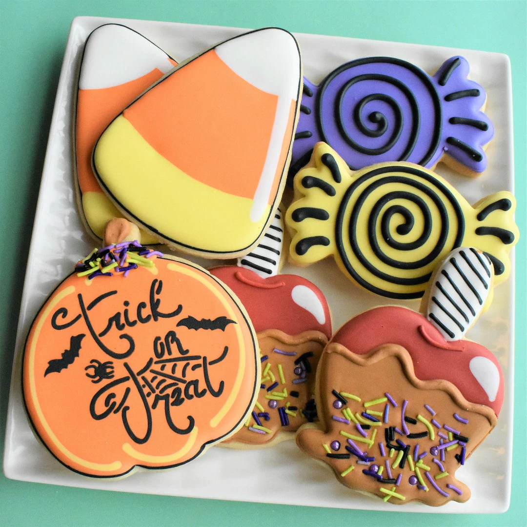 Ann Clark Trick Or Treat Cookie Cutter Set Cutters 4 Ann Clark Trick Or Treat Cookie Cutter Set Cutters