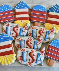 Ann Clark Red, White, & Boom! Cookie Cutter Set Cutters