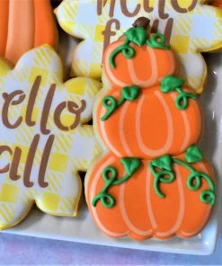 The Flour Box Pumpkin Patch Cookie Decorating Kit Cutters