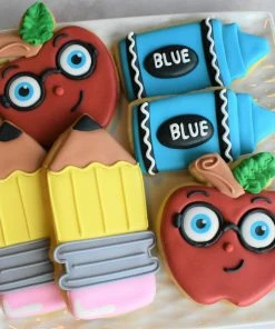 Ann Clark Back To School Cookie Cutter Set Cutters