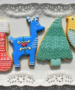 Ann Clark Folk Christmas Cookie Cutter Set Cutters