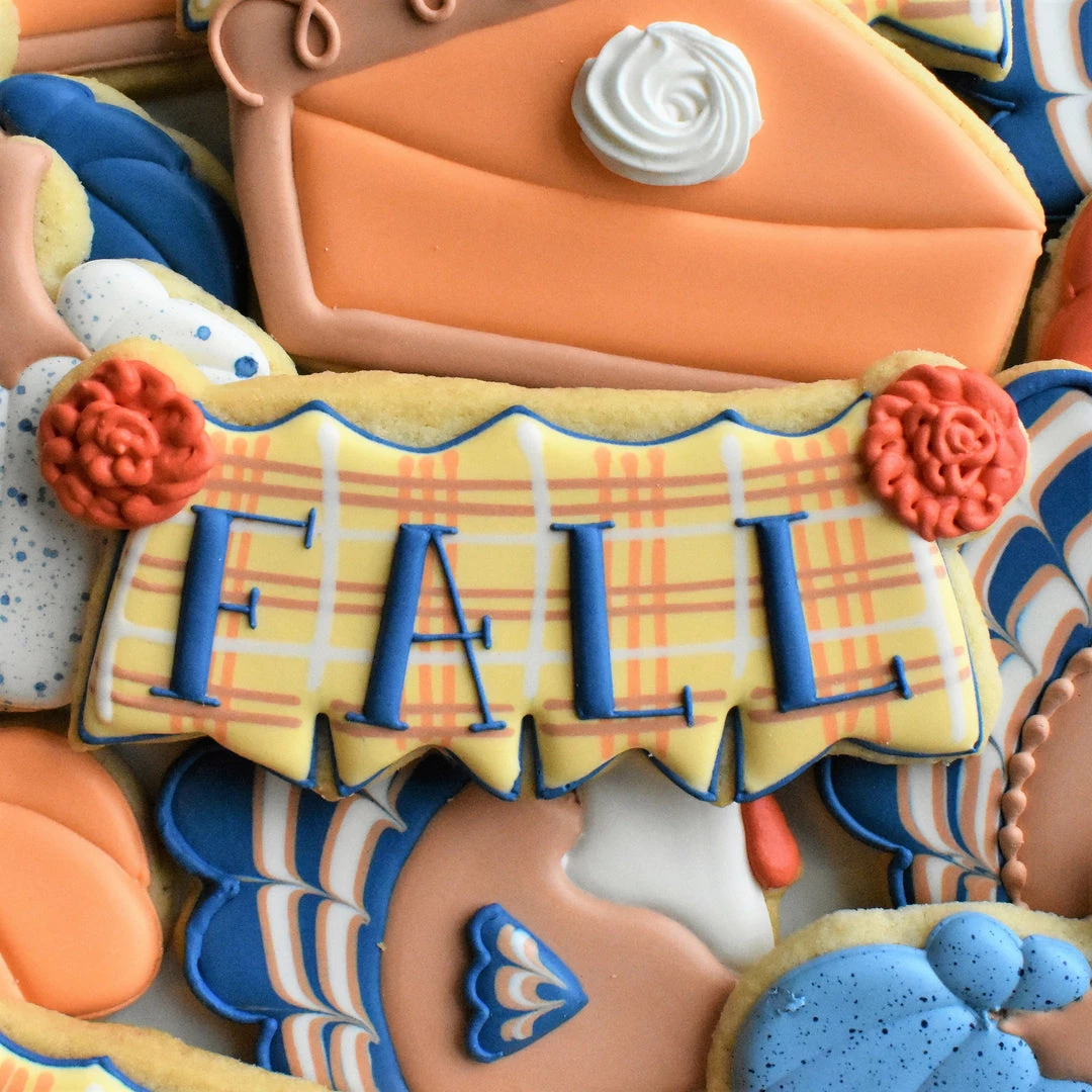 Flour Box Bakery Cutters Fall/Thanksgiving Cutter BUNDLE 5 Flour Box Bakery Cutters Fall/Thanksgiving Cutter BUNDLE