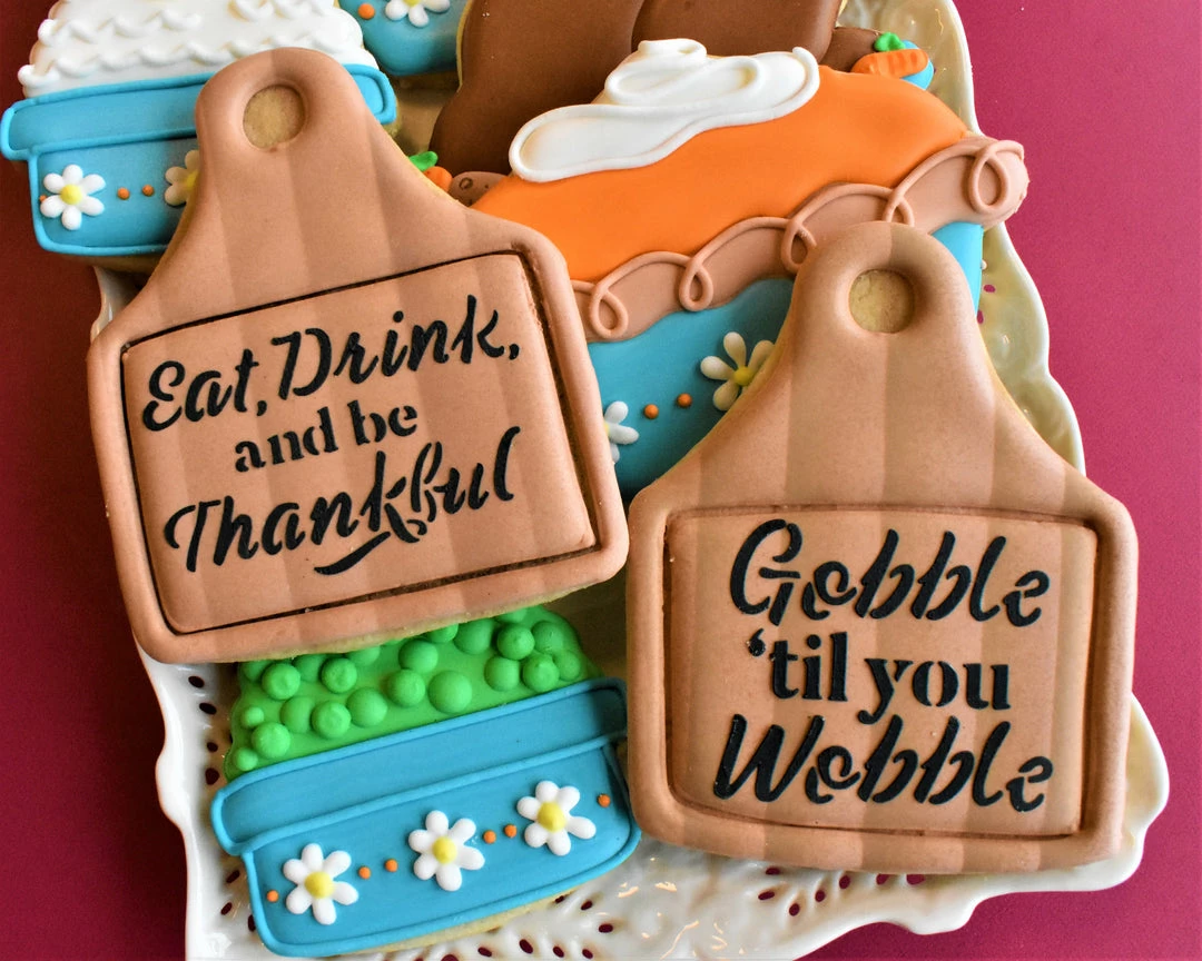 OTBP Cutting/Bread Board Cookie Cutter Cutters 4 OTBP Cutting/Bread Board Cookie Cutter Cutters