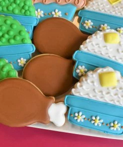 Flour Box Bakery Turkey Dinner Cookie Decorating Kit 13 Flour Box Bakery Turkey Dinner Cookie Decorating Kit