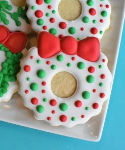 The Flour Box Cutters Farmhouse Christmas Cookie Decorating Kit