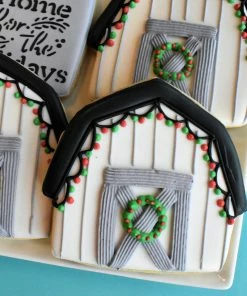 The Flour Box Cutters Farmhouse Christmas Cookie Decorating Kit