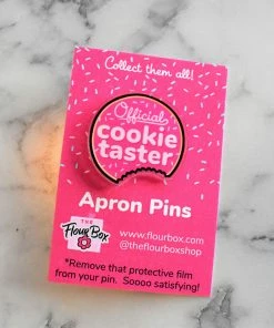 Claire Supplies Cookie Taster Apron Pin