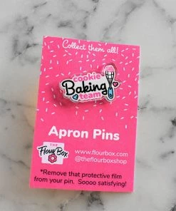 Claire Cookie Baking Team Apron Pin