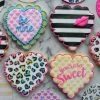 Flour Box Bakery Airbrushing 101 Valentine Cookie Decorating Kit For Online Class Cutters