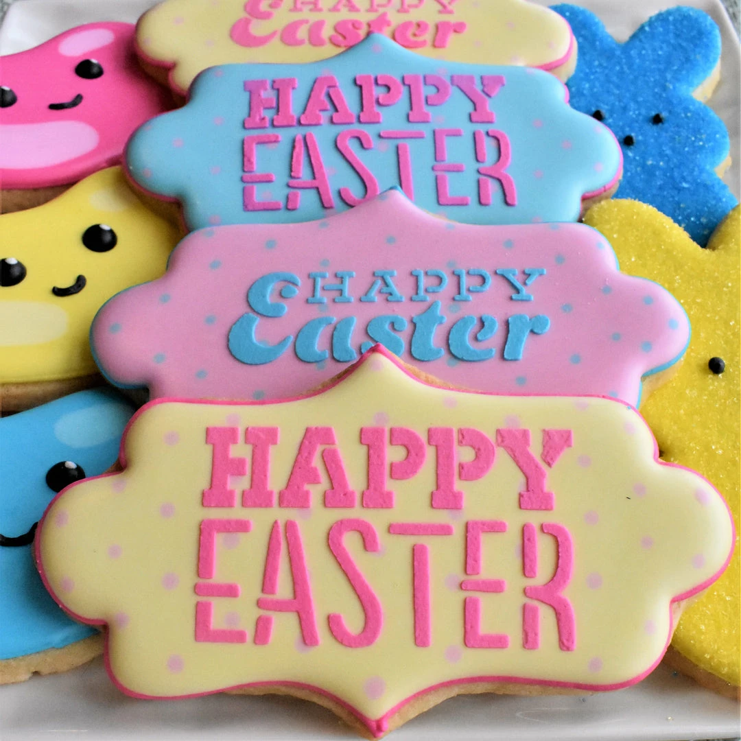 The Flour Box Easter Candy Cookie Decorating Kit 6 The Flour Box Easter Candy Cookie Decorating Kit