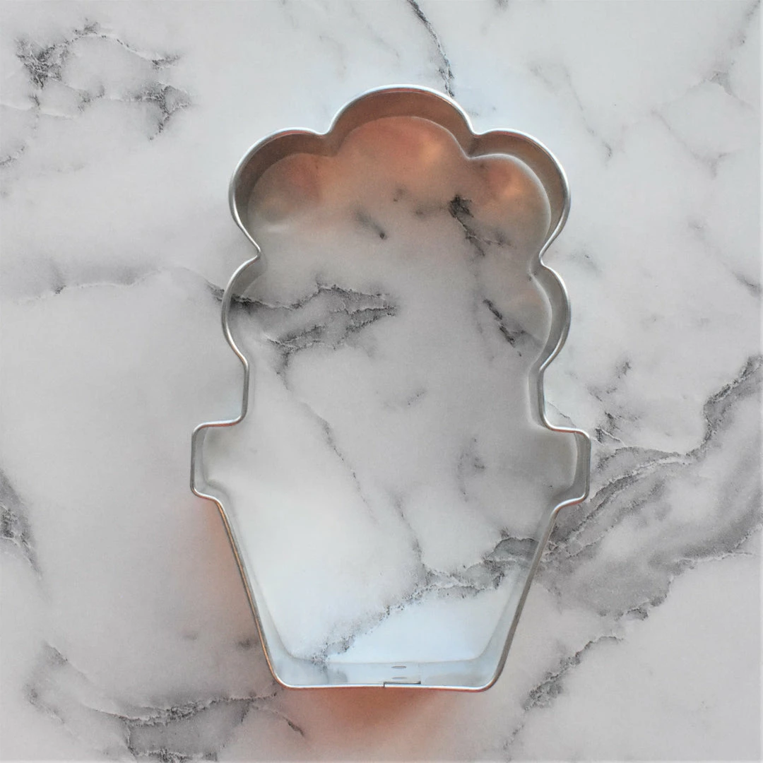 Ann Clark Flower In Pot Cookie Cutter By The Flour Box 3 Ann Clark Flower In Pot Cookie Cutter By The Flour Box