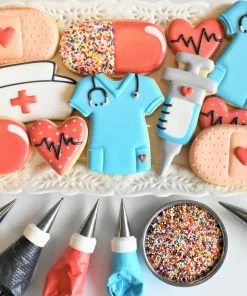Flour Box Bakery Nurse Cookie Decorating Kit