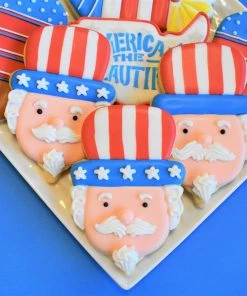 Flour Box Bakery Uncle Sam (Gnome) Cookie Cutter Set Cutters