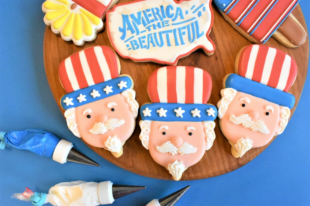 Flour Box Bakery Gnome (Uncle Sam) Cookie Cutter Cutters 13 Flour Box Bakery Gnome (Uncle Sam) Cookie Cutter Cutters