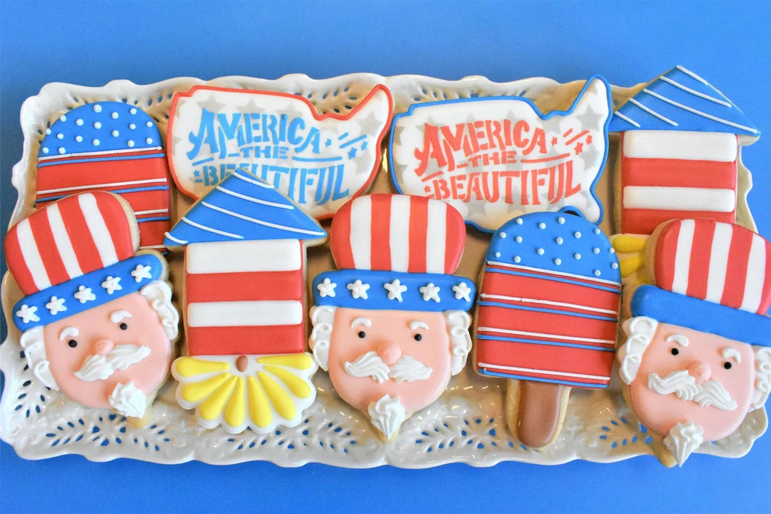 Flour Box Bakery Gnome (Uncle Sam) Cookie Cutter Cutters 12 Flour Box Bakery Gnome (Uncle Sam) Cookie Cutter Cutters