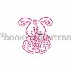 Cookie Countess Bunny And Egg PYO Stencil Stencils