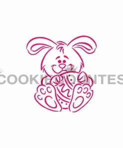 Cookie Countess Bunny And Egg PYO Stencil Stencils