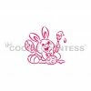 Cookie Countess Stencils Bunny Painting Eggs PYO Stencil