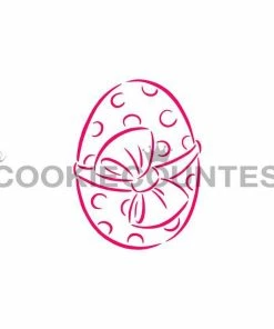 Cookie Countess Stencils Easter Egg PYO Stencil