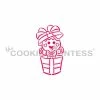 Cookie Countess Gingerbread In Gift DWC/PYO Stencil Stencils