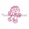 Cookie Countess Happy Gingerbread Man PYO Stencil Stencils 1 Cookie Countess Happy Gingerbread Man PYO Stencil Stencils