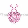 Cookie Countess Lovebug PYO Stencil Stencils