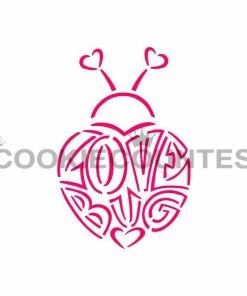 Cookie Countess Lovebug PYO Stencil Stencils