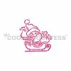 Cookie Countess Stencils Santa On Sleigh DWC/PYO Stencil