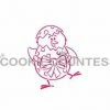 Cookie Countess Stencils Chick In Egg PYO Stencil 2 Cookie Countess Stencils Chick In Egg PYO Stencil