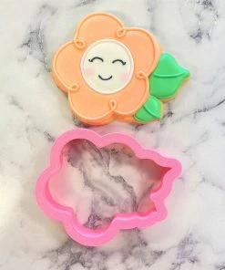 Flour Box Bakery Daisy With Leaves Cookie Cutter Cutters