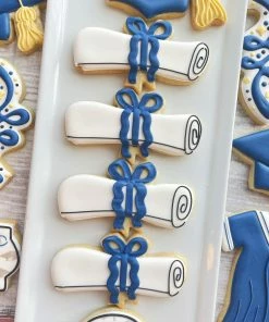 The Flour Box Graduation Cookie Decorating Kit Cutters