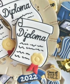 Flour Box Bakery Diploma With Seal Cookie Cutter Cutters