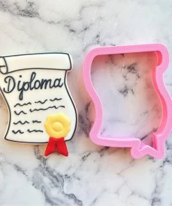Flour Box Bakery Diploma With Seal Cookie Cutter Cutters