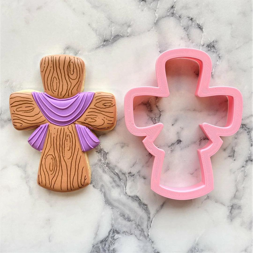 Flour Box Bakery Easter Cross Cookie Cutter 3 Flour Box Bakery Easter Cross Cookie Cutter