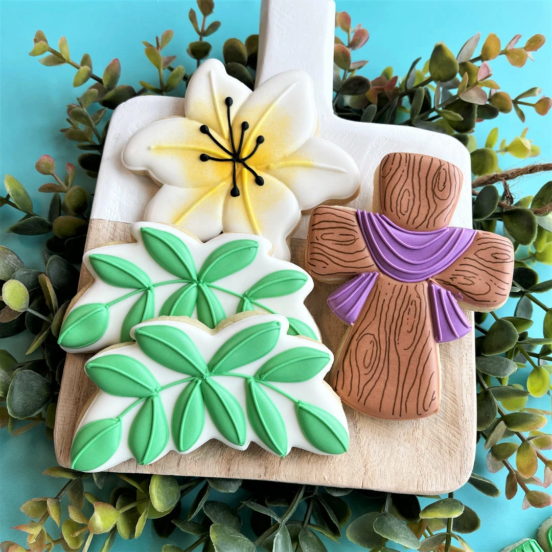 R&M International Eucalyptus Leaf Cookie Cutter 5 R&M International Eucalyptus Leaf Cookie Cutter