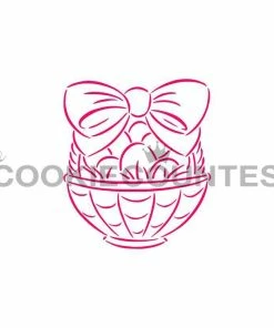 Cookie Countess Easter Basket PYO Stencil