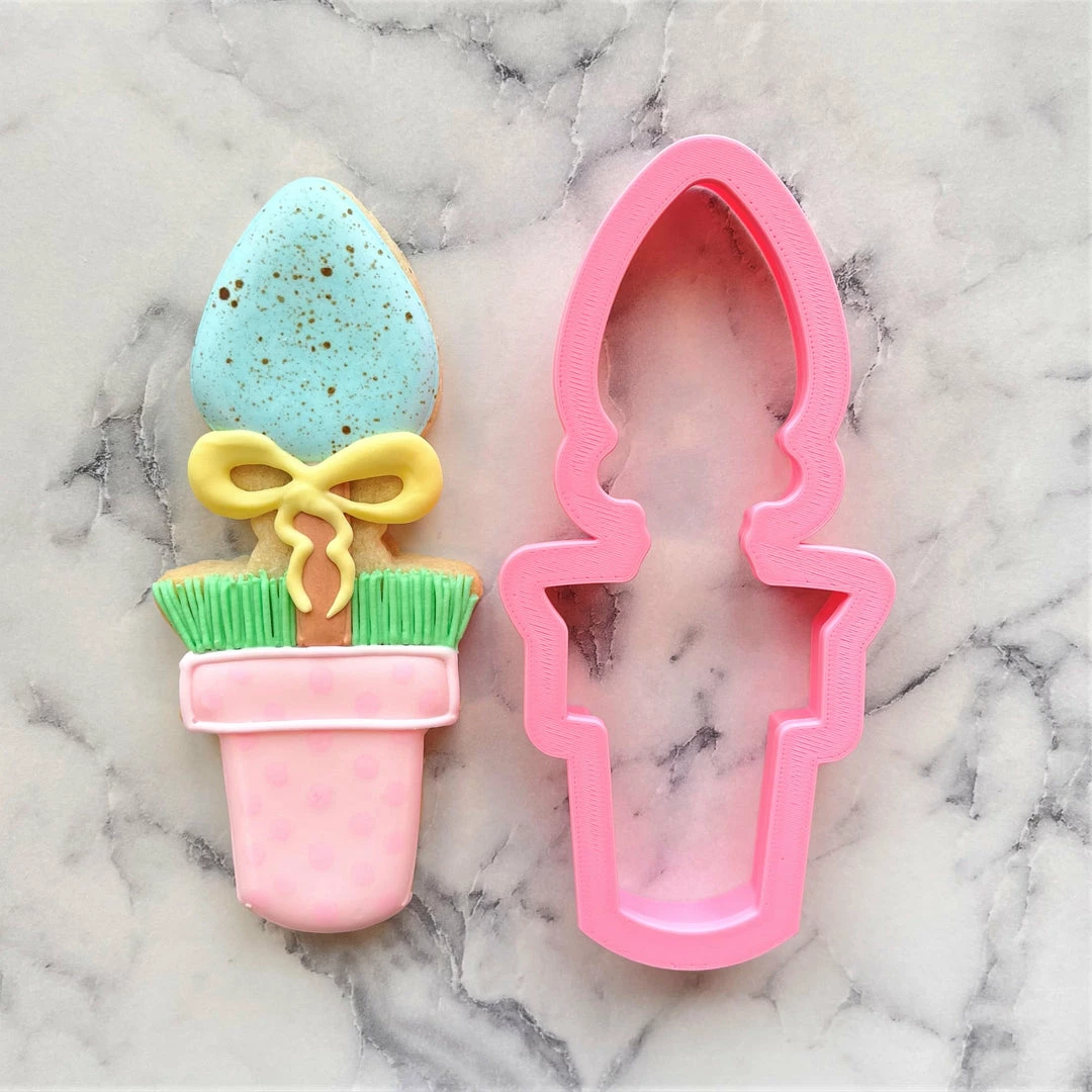 Flour Box Bakery Cutters Egg Topiary Cookie Cutter 3 Flour Box Bakery Cutters Egg Topiary Cookie Cutter