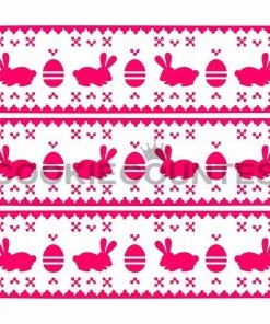 Cookie Countess Easter Fair Isle Stencil