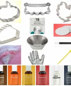 Flour Box Bakery Fall/Thanksgiving Cookie Decorating Kit For Online Class