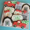 The Flour Box Cutters Farmhouse Christmas Cookie Decorating Kit