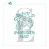 Stencil Expression Father's Day Ties PYO SE Stencil